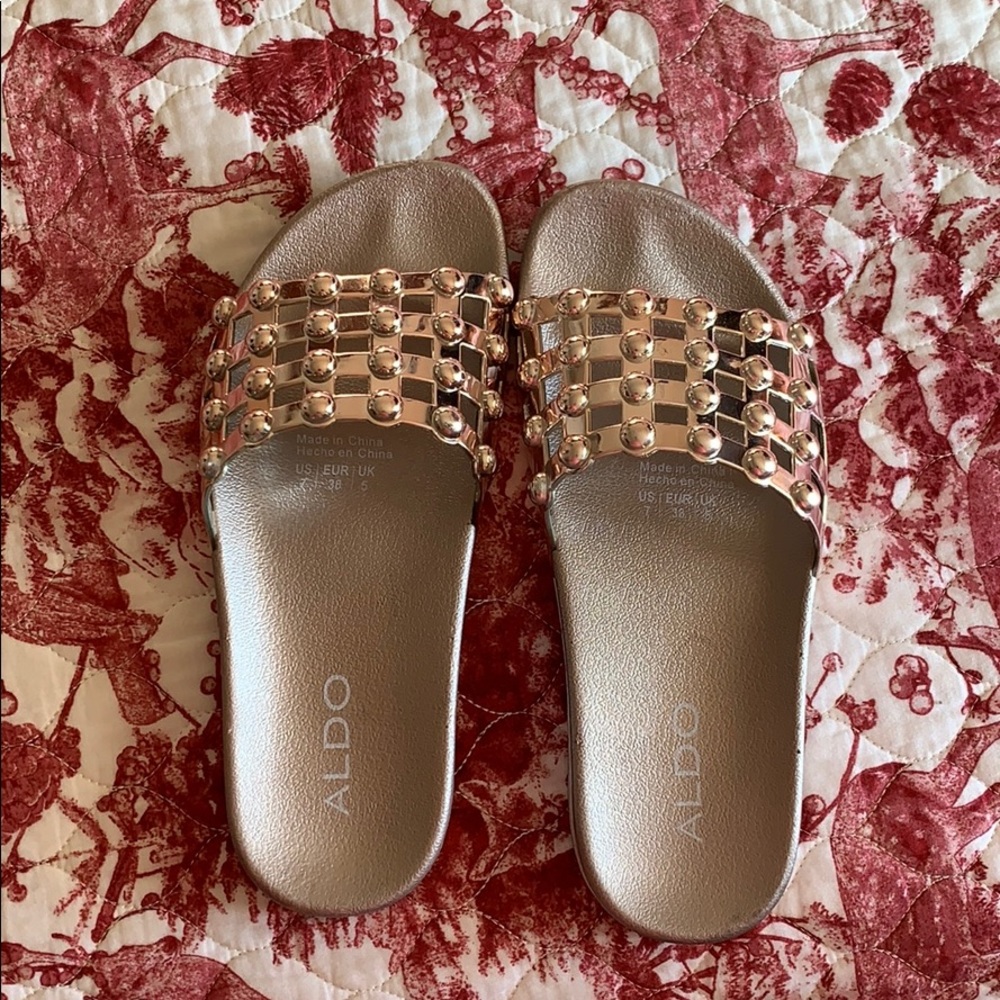 Rose Gold Sandals